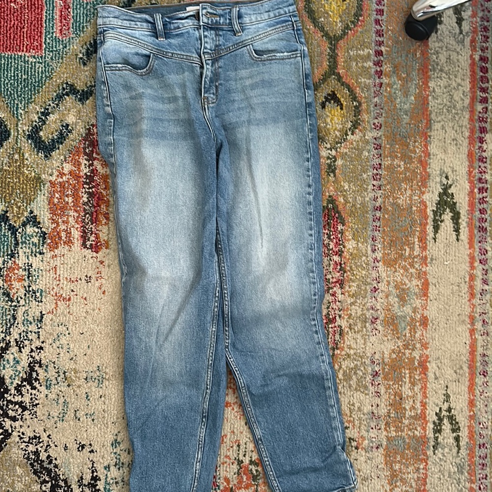 High rise jeans